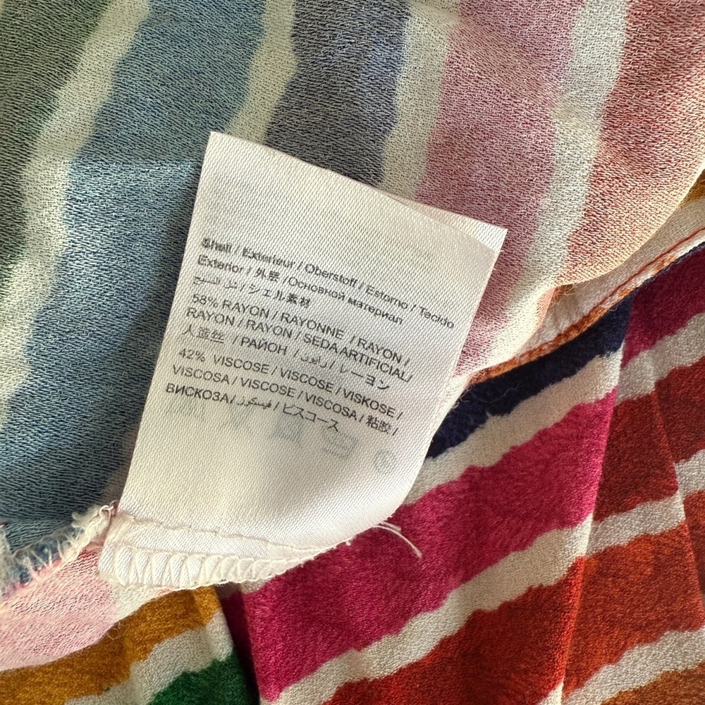Farm Rio Rainbow Striped Joggers - Picture 8 of 13